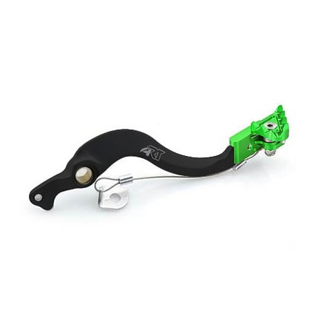 Pedal de freno Xtrem ART negro verde