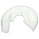 Protector disco delantero y pinza ART valido Ø270 blanco