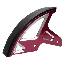 Protector de disco trasero ART Honda rojo
