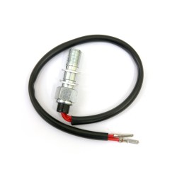 Tornillo sensor de freno hidráulico Tecnium M10 * 1 doble cable recto L:330mm