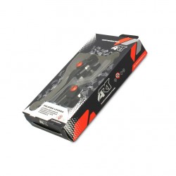 Kit manetas articuladas ART Negro/Naranja KTM