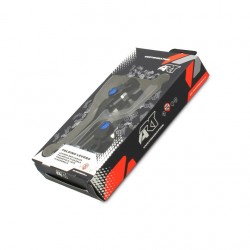Kit manetas articuladas ART Negro/Azúl KTM/Husqvarna/Sherco