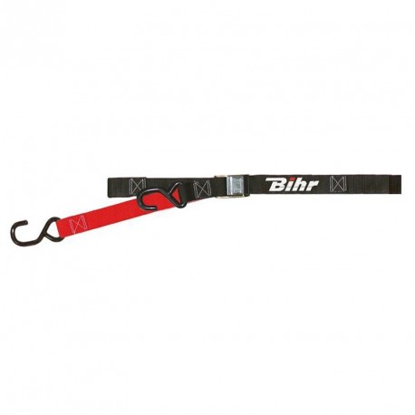 Correas de transporte Bihr negro/rojo