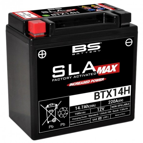 Batería BS Battery SLA MAX BTX14H (FA)