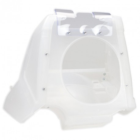 Tapa filtro de aire + caja  Polisport Yamaha transparente 8608800002