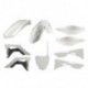 Kit plástica Polisport Honda transparente 90771