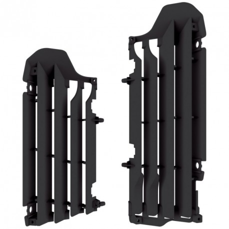 Aletines de radiador Polisport Suzuki negro 8464800001