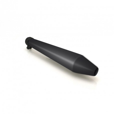 Silencioso Vintage universal negro V Parts Peashooter