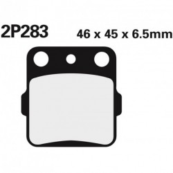 Juego pastillas de freno NISSIN 2P283ST Tra. YZ85 02-15