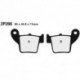 Juego pastillas de freno NISSIN 2P286ST Tra. CR125R 02-07