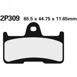Juego pastillas de freno NISSIN 2P309GS Tra. LX700-4A QUAD