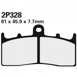 Juego pastillas de freno NISSIN 2P328ST Del. BMW