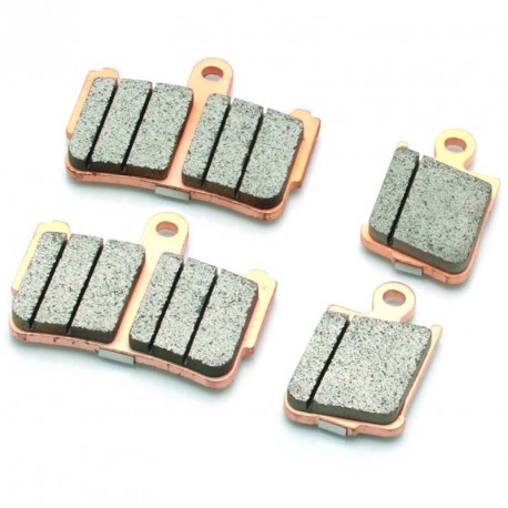 Juego pastillas de freno NISSIN 2P339ST Del Daytona Monobloc