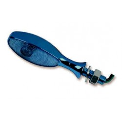 Juego Intermitentes Azul (10W) 44x18 mm (C/Laser L/Ambar) (L-895)
