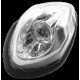 Mini Piloto Trasparente a leds (75x45 mm) 14 Leds (12V/1W-2W)