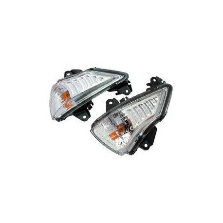 Intermitente (Delantero Izquierdo) Transparente Kawasaki ER-6F (09-), ER-6N (09-) (13718)