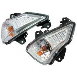 Intermitente (Delantero Derecho) Transparente Kawasaki ER-6F (09-), ER-6N (09-) (13717)
