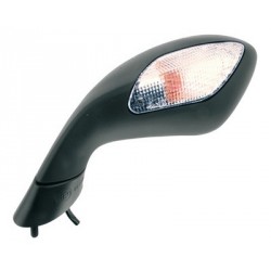 Retrovisor Universal-Aprilia-MotorHispania-Peugeot Izquierdo Negro (E111I)