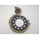 Kit de transmision Rieju MRX 50 / SMX 50 01/02 Standar Acero