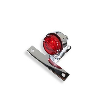 Piloto Trasero Custom Cromado 21V/5W 55mm