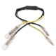 Cable con Rele para intermitentes de Leds Multifunciones
