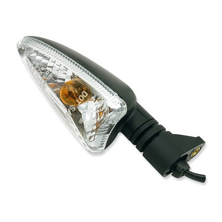Intermitente (Delantero Derecho, Trasero Izquierdo) Transparente Aprilia-BMW-Daelim-Derbi-Ducati-Triumph-Yamaha