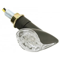 Juego Mini Intermitentes de 15 Leds 12V/1W Negro 31x24mm