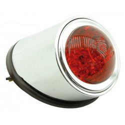 Piloto Custom Cromado 2 Leds 12V/1W 40mm