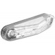 Mini Piloto Transparente 83x22 mm 12V 1.1W/0.2W con luz de Matricula