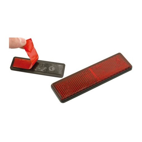 Catadioptrico Rectangular (91x25) Trasero (Rojo)