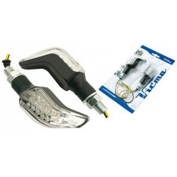 Juego Mini Intermitentes de 15 Leds 12V/1W Negro 50x27mm