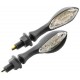 Juego Mini Intermitentes de 13 Leds 12V/1W Negro 40x16mm