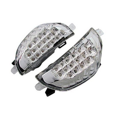 Intermitente (Delantero Izquierdo) Transparente Honda Forza 250 (08) Con Leds.