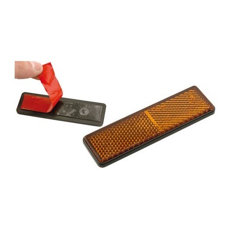 Catadioptrico Rectangular (91x25) Lateral (Ambar)