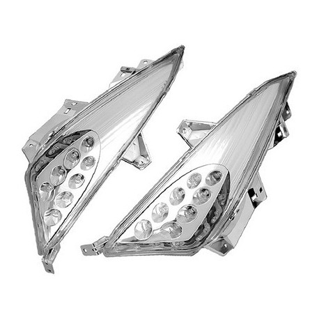 Intermitente (Delantero Izquierdo) Transparente Yamaha XP 500 T-Max (08) Con Leds