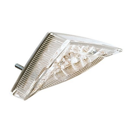 Mini Piloto Transparente 70x25 mm 12V 1W/0.2W con luz de Matricula