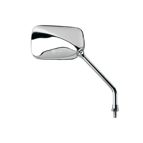 Retrovisor Universal Derecho Cromo 145x95 mm (M10/125) Homologado (E293D)