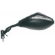 Retrovisor Uni Izquierdo Ovalado Negro 147x91 mm Con Leds (M10/125) Homologado (E347I)