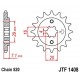 Piñon JT 1408 de acero con 15 dientes
