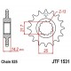 Piñon JT 1531 de acero con 15 dientes