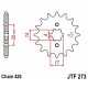 Piñon JT 273 de acero con 14 dientes