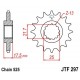 Piñon JT 297 de acero con 15 dientes