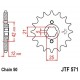 Piñon JT 571 de acero con 16 dientes