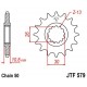 Piñon JT 579 de acero con 16 dientes