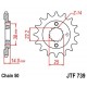Piñon JT 739 de acero con 15 dientes