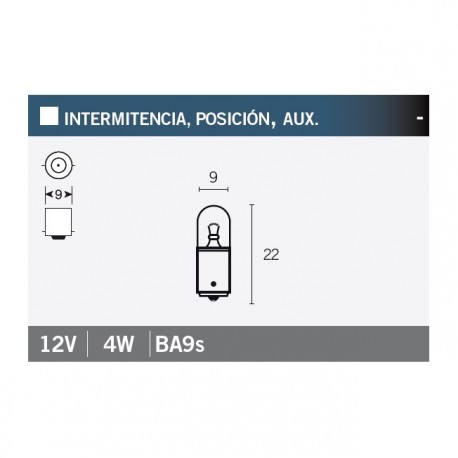 Lampara POSICION 12V4W