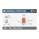 Lampara 12V5W