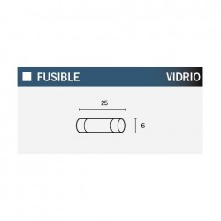 FUSIBLE 30A 25MM