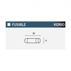 FUSIBLE 10A 30MM