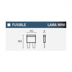 FUSIBLE A LAMA MINI 20A